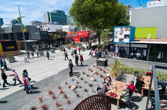 Image of the Re:START project in Christchurch