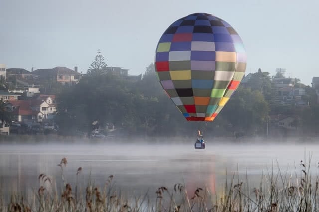 Balloons over Waikato early morning flight