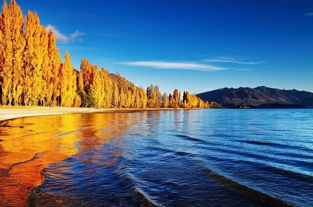 The beautiful colours of Wanaka in autumn