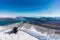 View from top of the Remarkbles Mountain, Queenstown, New Zealand