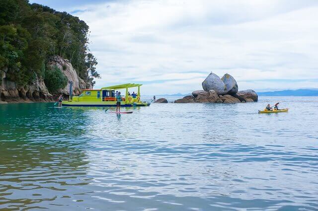 Split Apple Rock in the Abel Tasman National Park