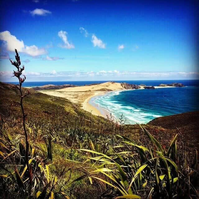 Looking out over 90 Mile Beach