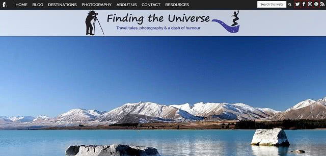 Finding the Universe USA Travel Blogger