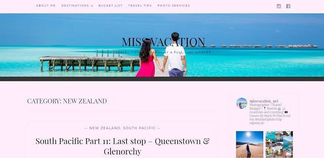 Miss Vacation USA Travel Blogger