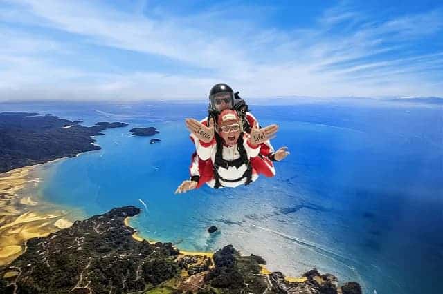 Skydive Abel Tasman