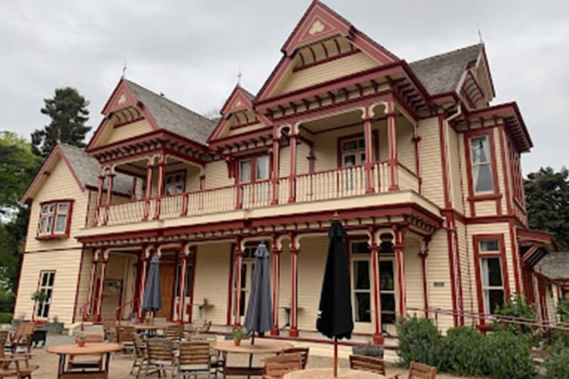 the exterior of Riccarton house in Christchurch